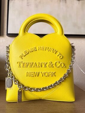 Tiffany & Co. Key Lime Pie Return to Tiffany Super Rare Viral Mini Tote Bag